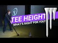 Are you leaving yards on the table  maximize drives with tee height