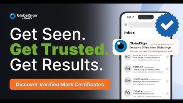 Verified Mark Certificate | Increase email opens by 20% | GlobalSign