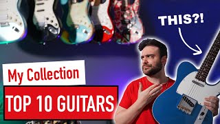 Top 10 GUITARS From MY COLLECTION And Their BEST RIFF!