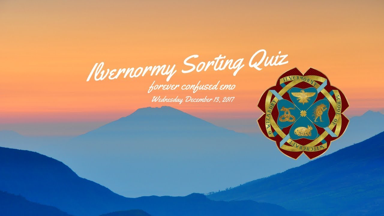 ilvermorny sorting quiz YouTube