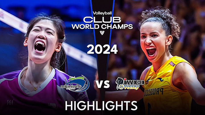 Imoco Conegliano VS Tianjin Bohai | GOLD MEDAL MATCH | Women's Club World Champs 2024