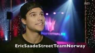 Eric Saade  - interview for Mello 2015