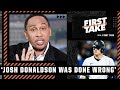 Stephen A. reacts to Josh Donaldson's 1-game suspension: HE WAS DONE WRONG! | First Take
