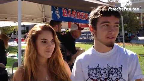 #CSUC students Katie Barraza and Mikey Kennedy get...