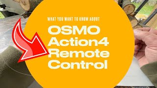 All the Details about the Osmo Action Remote Controller