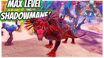 TRACKING AND TAMING AN ELUSIVE LVL 150 SHADOWMANE!! || Ark Genesis 2 Ep 230!