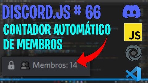 Sistema de contador de membros automático (Canal de Voz) | Discord.js V13 #66
