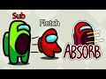 New ABSORB PLAYER Sabotage in Among Us! (Eat Players Mod)