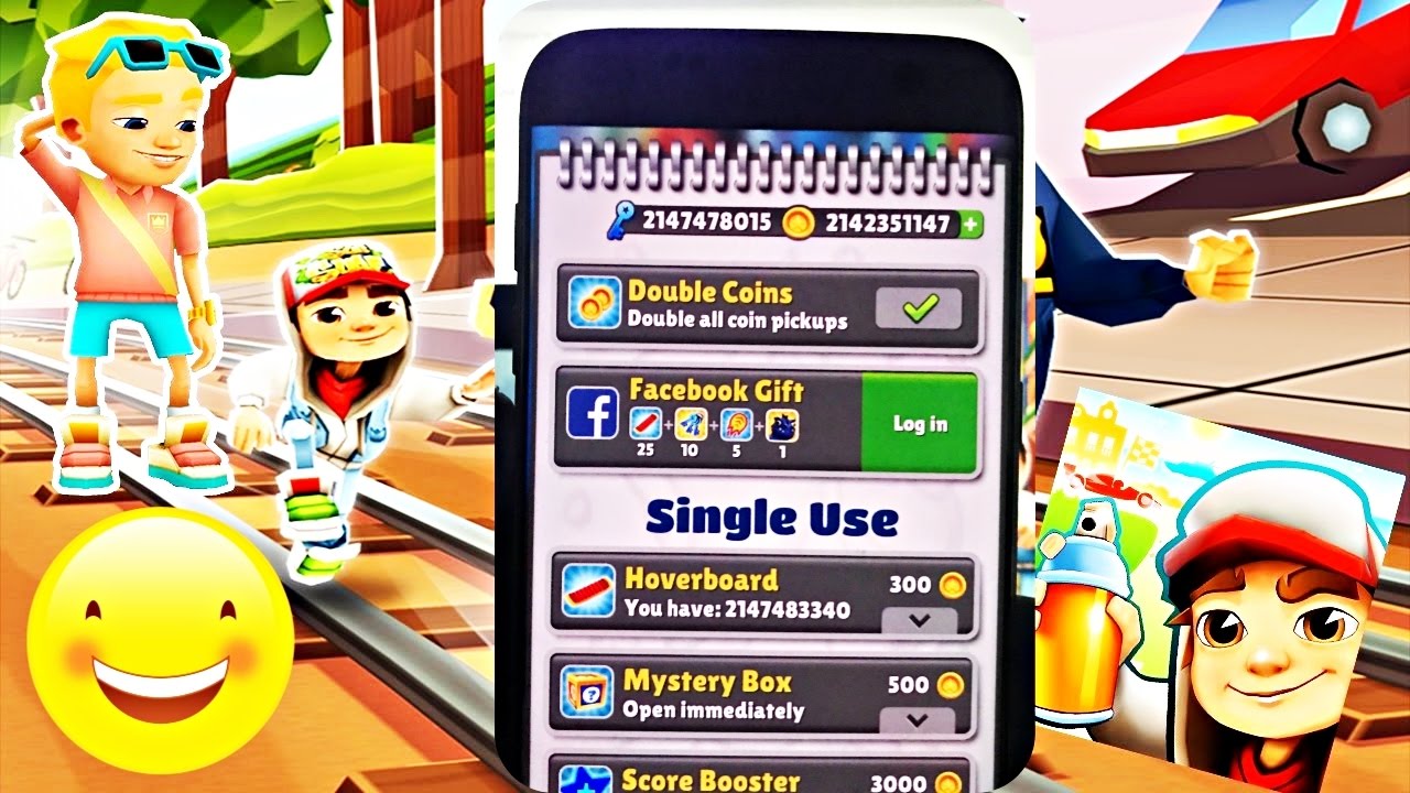 🥇 Cómo hackear Subway Surfers ▷ Llaves y monedas INFINITAS