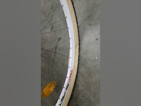 deflating new front tire - YouTube