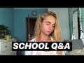SCHOOL Q&amp;A // ОТВЕТЫ НА ВОПРОСЫ ПРО ШКОЛУ