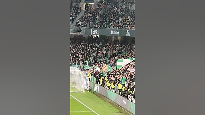 Afición bética animando en el Betis-Real Sociedad. 16-02-25 #realbetis #football