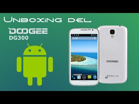 Unboxing del Doogee Voyager DG300 Blanco en español