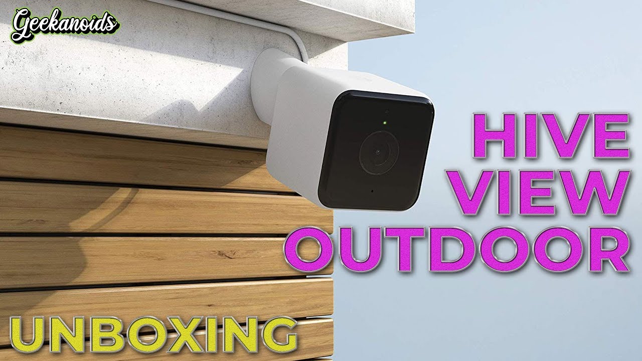 hive camera doorbell