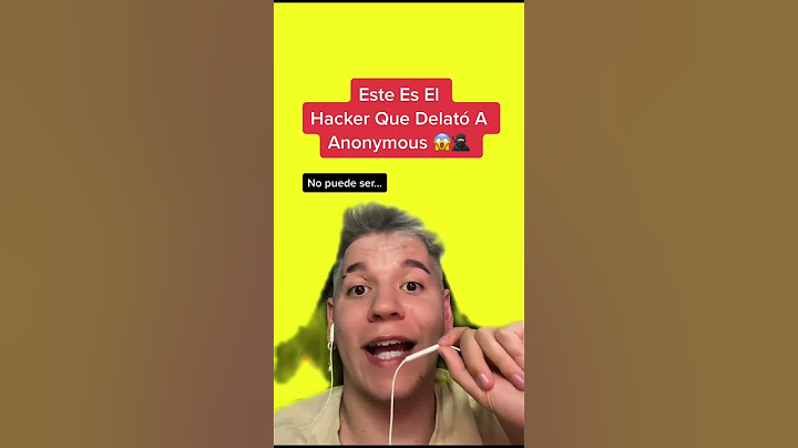 Este Es El Hacker Que Delató A Anonymous 😱 #shorts