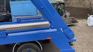 mini skip truck transit 3.5 ton ford
