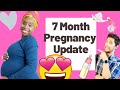 7 Month Pregnancy Update// Symptoms//First Time Mom//Interracial Marriage