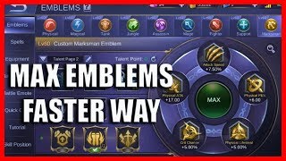HOW TO MAX YOUR EMBLEMS? 