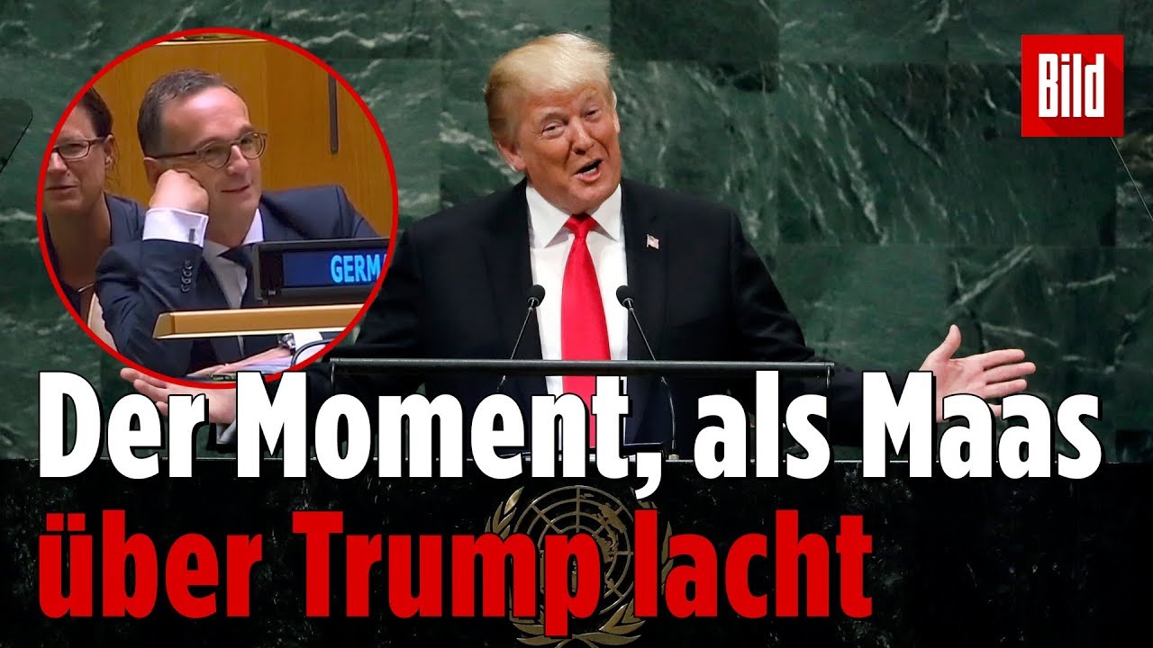 Deutsche Delegation lacht Trump bei UN-Vollversammlung aus | „Abhängigkeit von Russland“