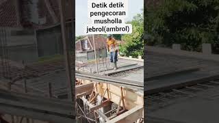 Viral,, Detik-Detik Pengecoran Jebol