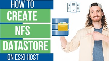 How to add NFS Datastore to VMware ESXi 7.0 (Step by Step Guide)