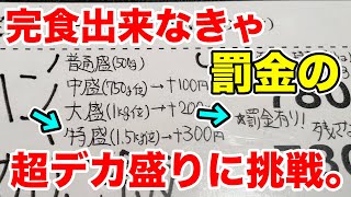 完食できなきゃ罰金の超デカ盛りチャーハンに挑戦してみた。