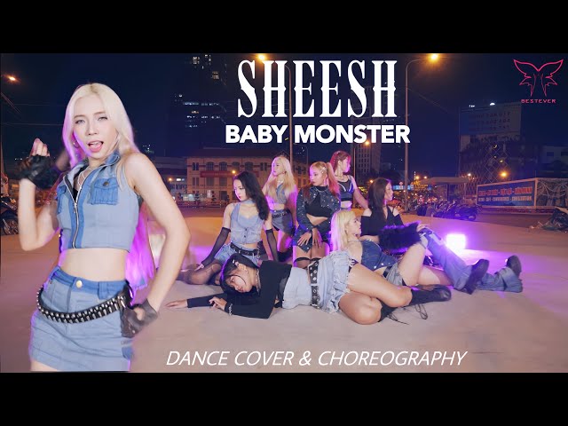 [LB] [KPOP IN PUBLIC]  'SHEESH' - BABYMONSTER |  Dance cover u0026 Choreography by BESTEVER class=