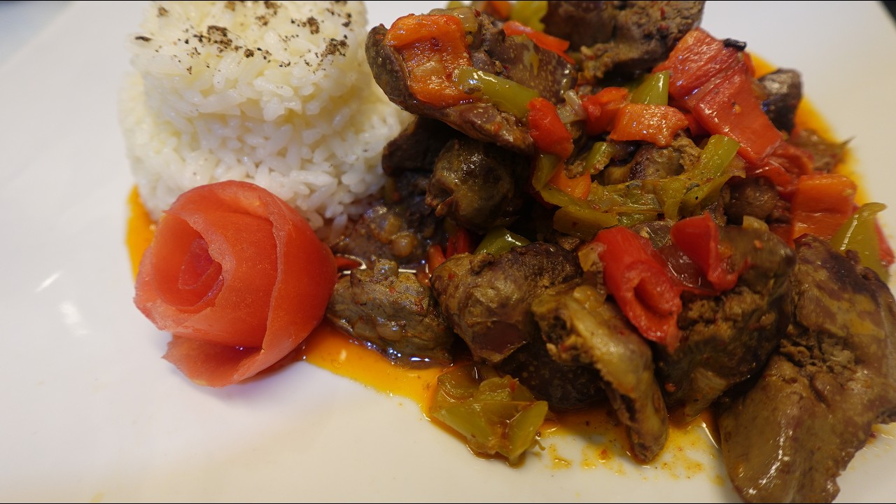 قلوبات الدجاج الحلبية على أصولها ❤️‍🔥