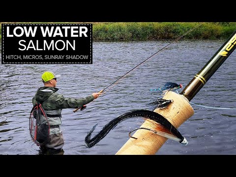 HITCH FISHING for Salmon and other Low Water Tactics. PART 1 Salmon Fly  Fishing Ireland 