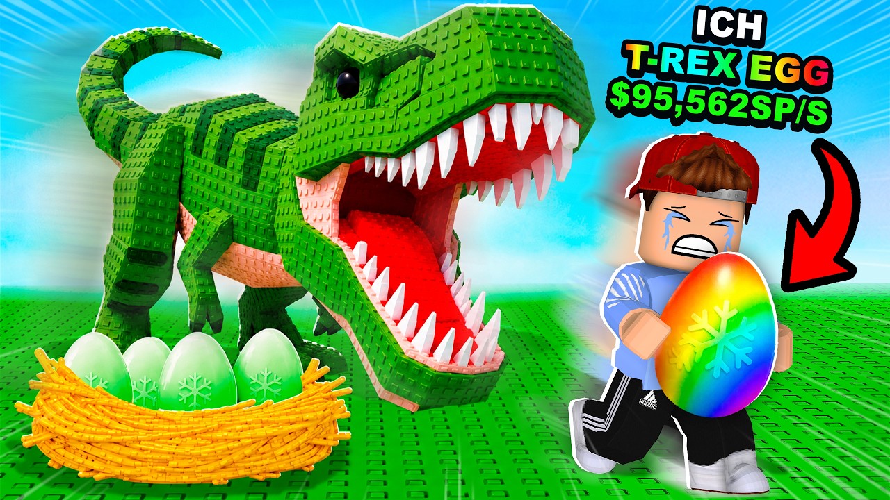 meine ERSTE RUNDE in STEAL AN EGG in Roblox!