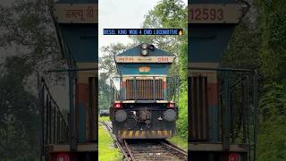 Diesel King WDG 4 EMD Locomotive 🔥 #railway #wdm3d #wdg4 #shorts #viral #trending #video #diesel