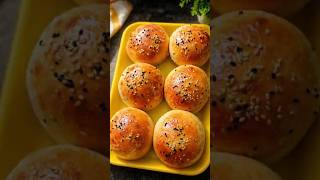 Bakery Style Chicken Bun at Home 🔥 | Soft &amp; Juicy 😋 Subscribe karlo  👇#viralvideo #recipe #shorts