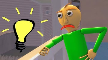 Baldi has a PLAN! (SFM Baldi