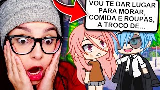 O BILIONÁRIO E A GAROTA DE RUA ! (Gacha Life Mini Filme)