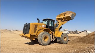 :  New Caterpillar 966GC Wheel Loader  Truckers & Actress truck  to load Shivel and base course