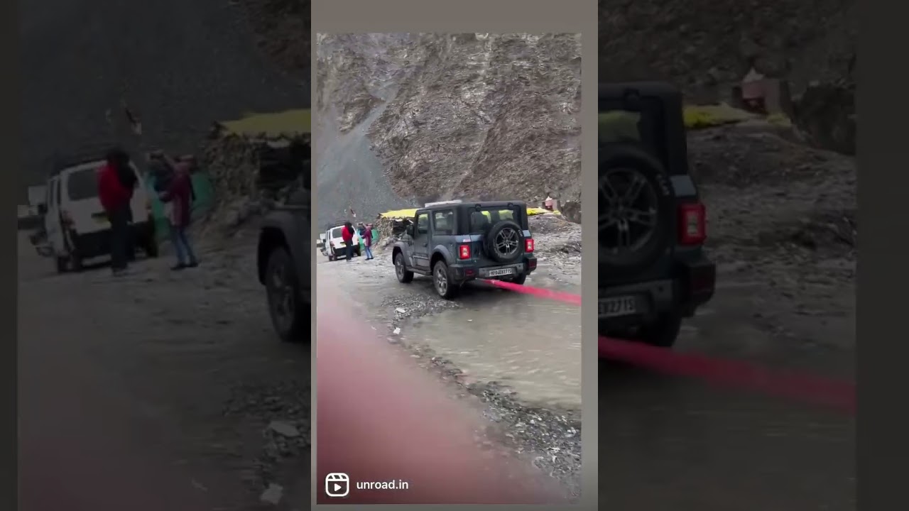 Rescuing a Innova in middle of nowhere with Thar 2020 Diesel Manual