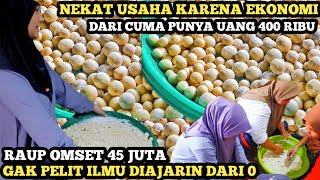 IBU RUMAH TANGGA HEBAT! CUMA ADA UANG 400RB JADI USAHA OMSET 45 JUTA! IDE BISNIS RUMAHAN MODAL KECIL