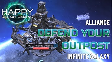 Infinite Galaxy - Defend Your Outpost or HQ - What Happens when You get Attacked