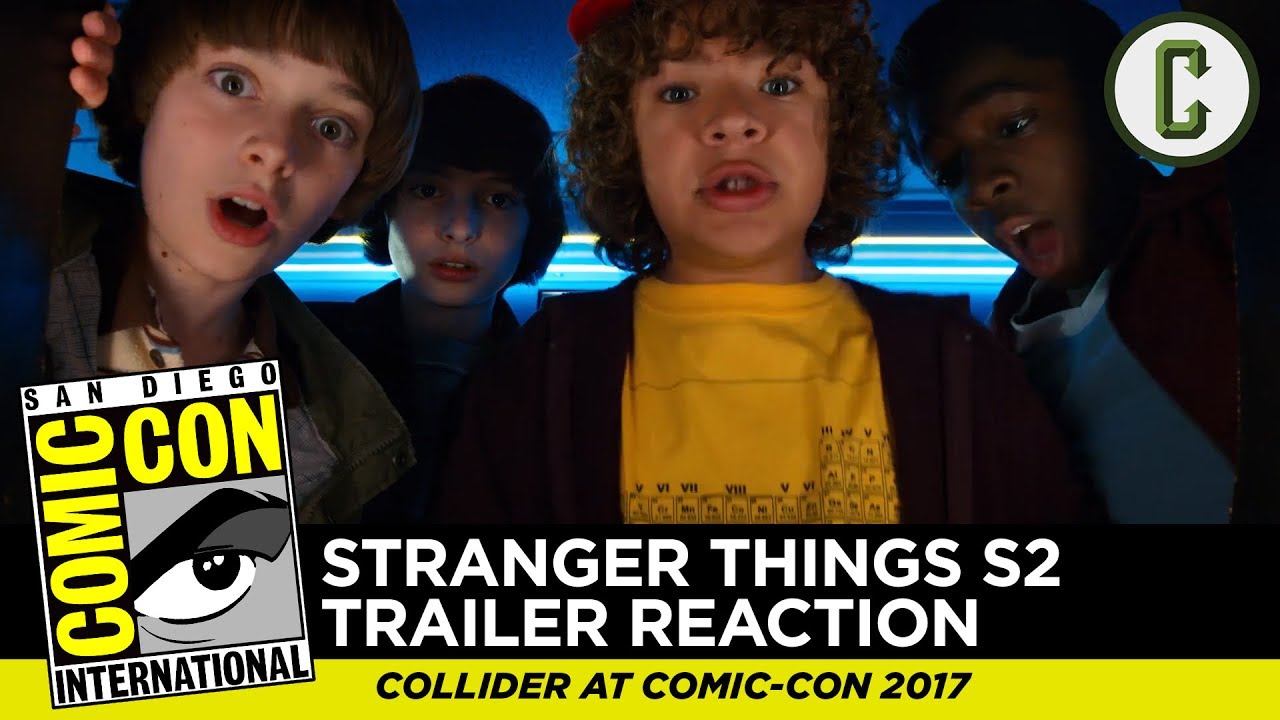 Stranger Things Season 2 Comic Con Trailer Reaction Review