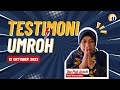 Testimoni Jamaah Umroh Jm Internasional 12 Oktober 2023 | Ibu Puji Astuti Asal Wonosobo thumbnail