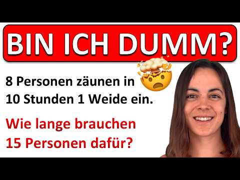 Vorschaubild: 🚀🚀🚀 Typischer Denkfehler beim Dreisatz