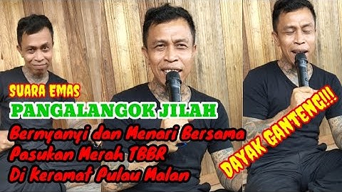 Pangalangok Jilah || Bernyanyi dan Menari Bersama Pasukan Merah TBBR di Keramat Pulau Malan