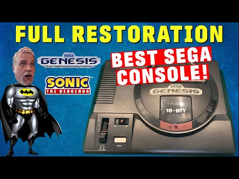 Αποκατάσταση Sega Genesis / Mega Drive | Ρετρό επισκευή Guy Επεισόδιο 13