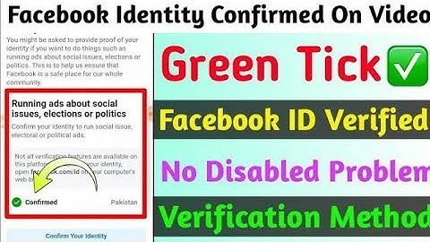 How To Running Verified Your Facebook Account | Direct Verifi | Without Problem by Hi Hello TECH