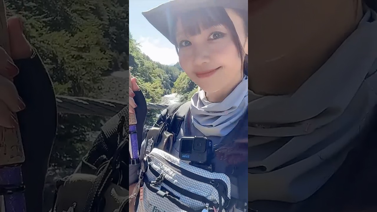 山奥にどんどん進むと極太が！？ #fishing #フライフィッシング #釣り