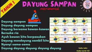 INSTRUMENTAL DAYUNG SAMPAN (AUDIO 51) | PEND. MUZIK TAHUN 1| UNIT 6: SATU, DUA, TIGA, DAYUNG!