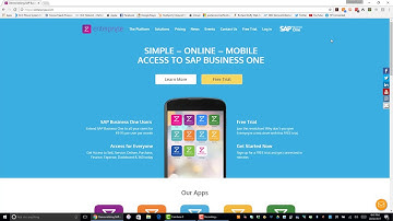 An Introduction and login to Enterpryze for SAP Business One Partners