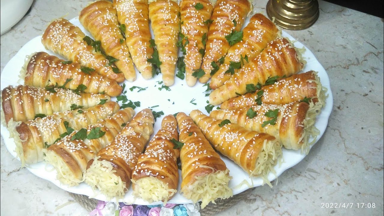 cornet/sauce fromage et au tonكورني بصلصة الجبن و التونة وصفة سهلة التحضير 😋💯٪