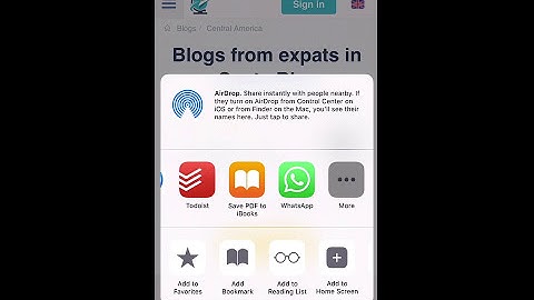 Enabling the Listly Share Extension on iPhone