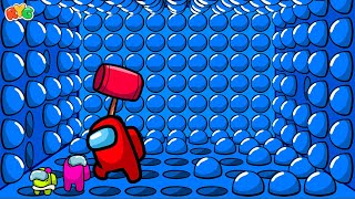 Among Us Inside Blue Pop It Room - 어몽어스 Animated Gameplay